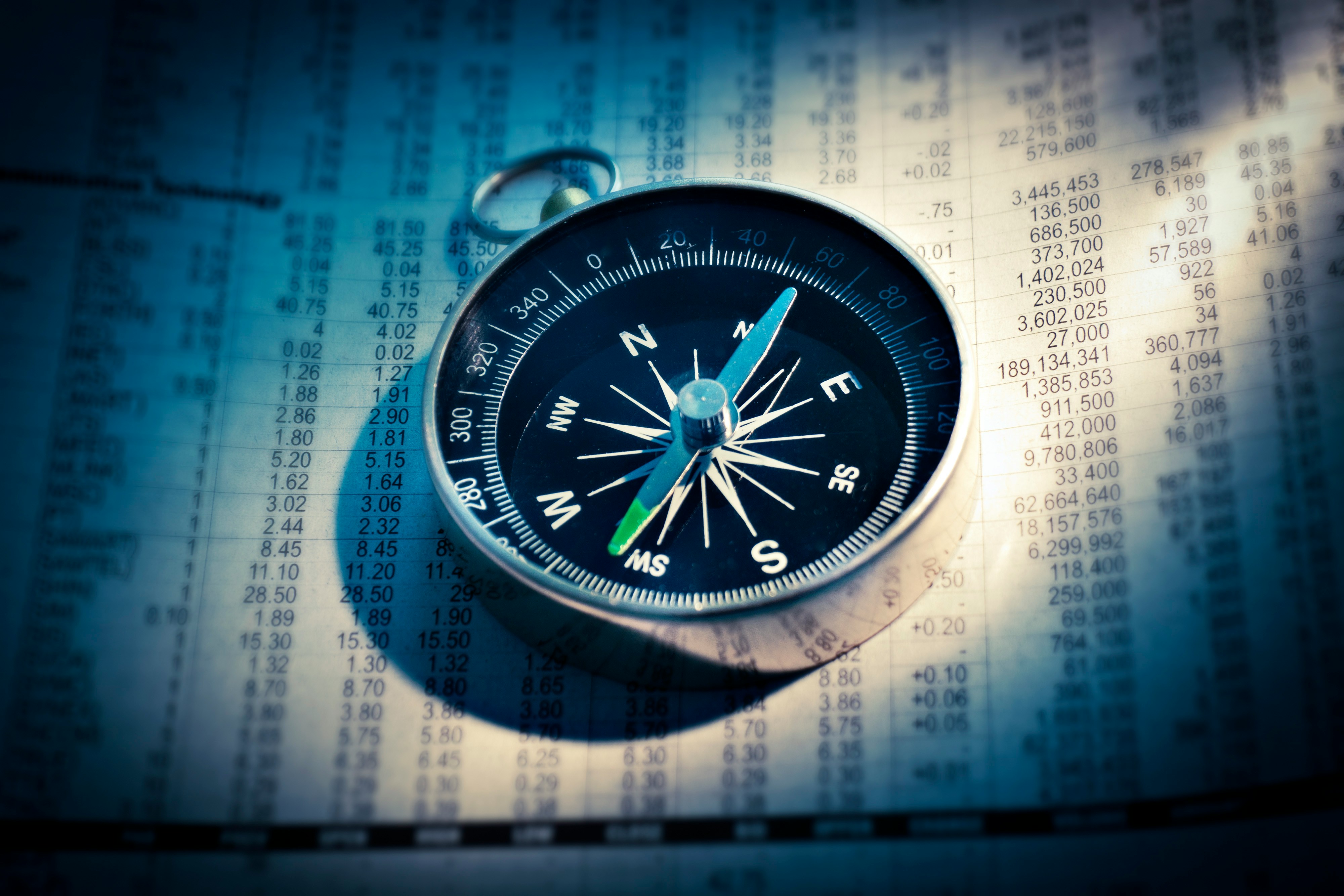 compass on market data points - venture capital metrics