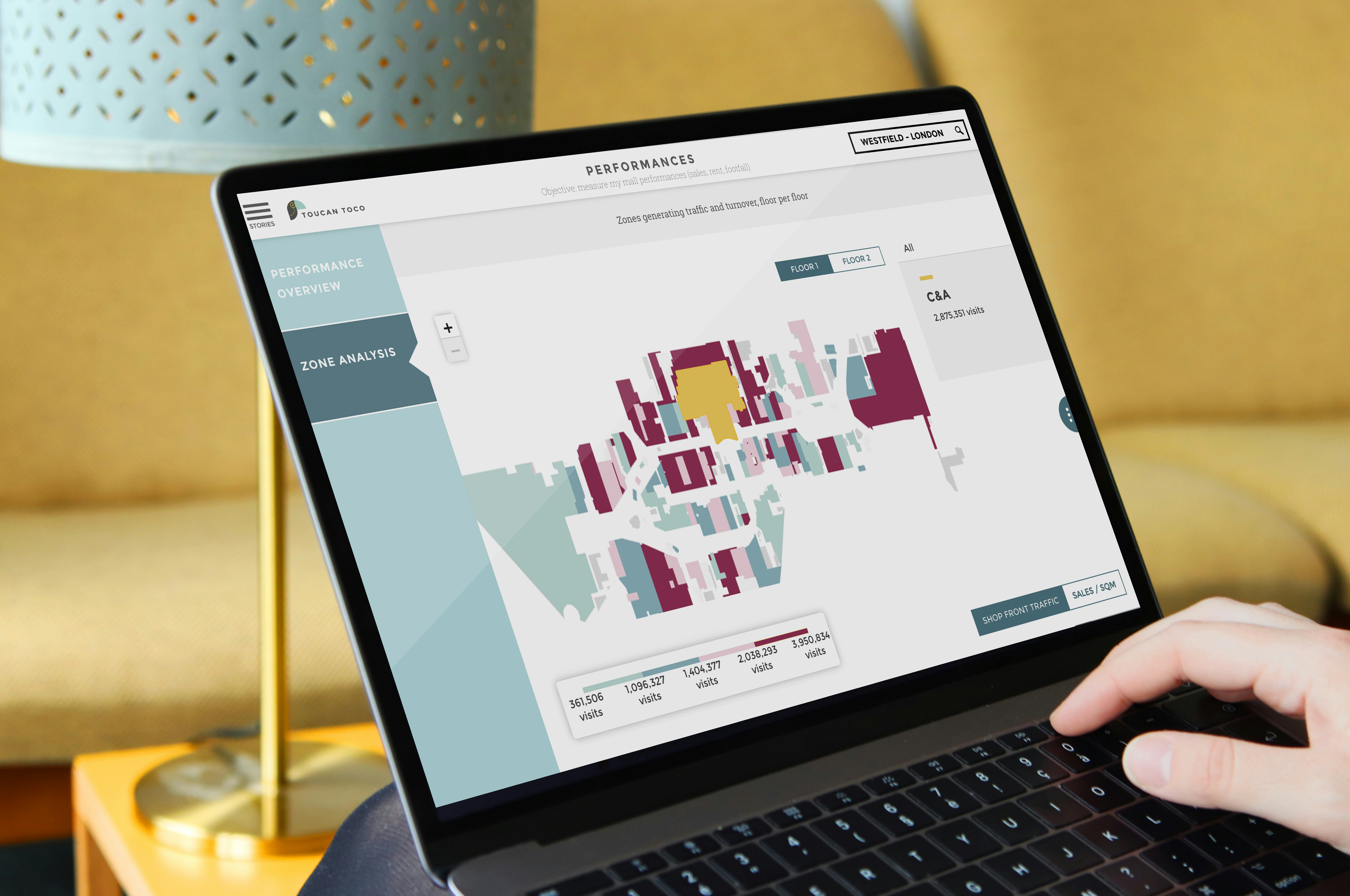 a zone analysis report for investor reporting